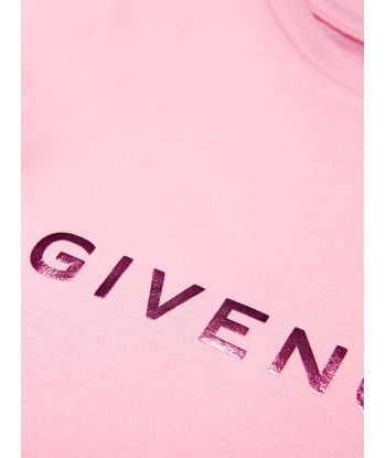 Givenchy Girls Logo Print Ruffle Dress de l' environnement