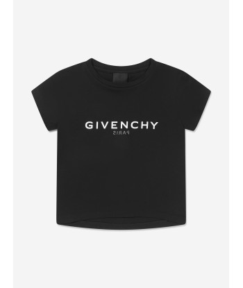 Givenchy Girls Logo Print T-Shirt Paris Déstockage Promo