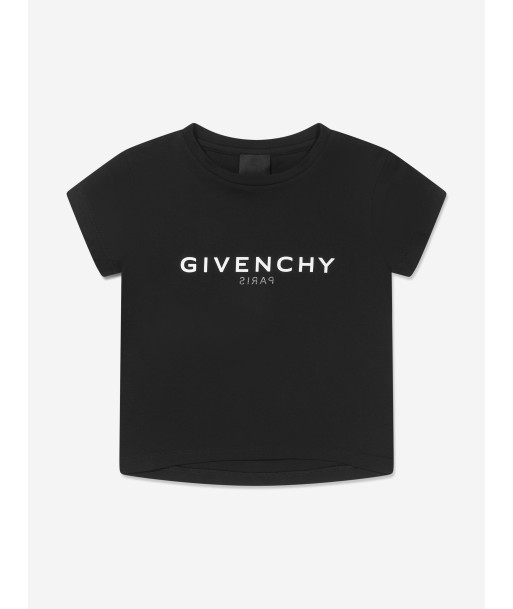 Givenchy Girls Logo Print T-Shirt Paris Déstockage Promo