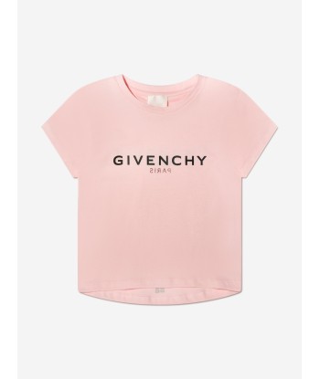 Givenchy Girls Logo Print T-Shirt meilleur choix