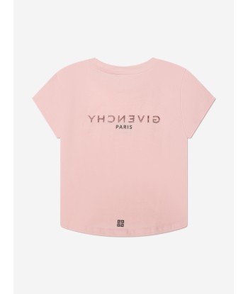 Givenchy Girls Logo Print T-Shirt meilleur choix