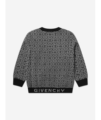 Givenchy Boys Knitted Jacquard Jumper de votre