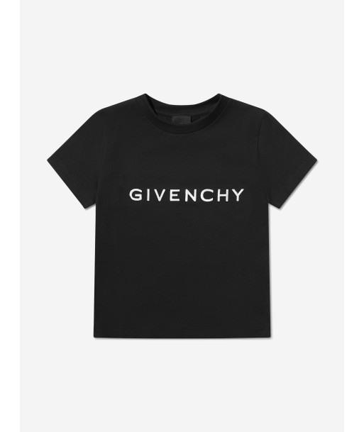 Givenchy Boys Embroidered Logo T-Shirt Les magasins à Paris et en Île-de-France