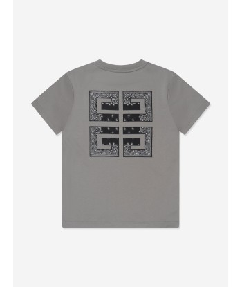 Givenchy Boys Bandana Logo T-Shirt 50% de réduction en Octobre 2024