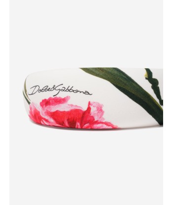 Dolce & Gabbana Girls Carnation Headband in White Toutes les collections ici