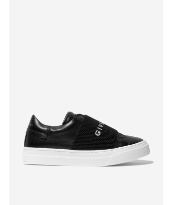 Givenchy Boys Leather Logo Trainers À commander