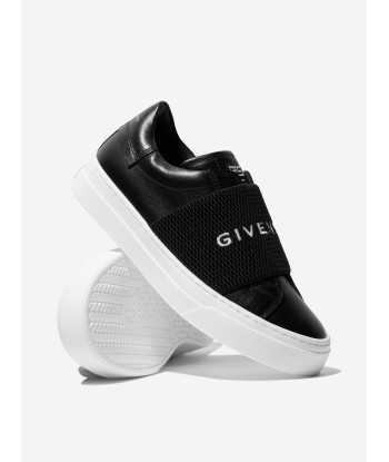 Givenchy Boys Leather Logo Trainers À commander