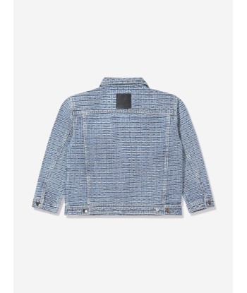 Givenchy Boys 4G Jacquard Denim Jacket Comment ça marche