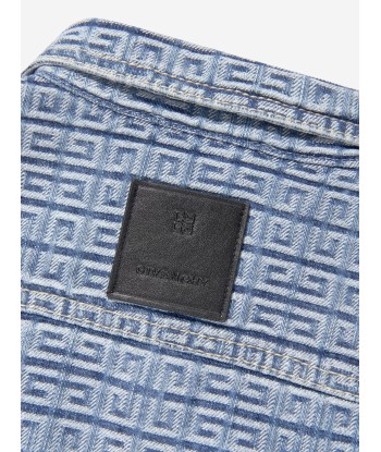 Givenchy Boys 4G Jacquard Denim Jacket Comment ça marche