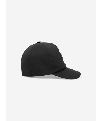 Dolce & Gabbana Kids Logo Cap in Black de l' environnement