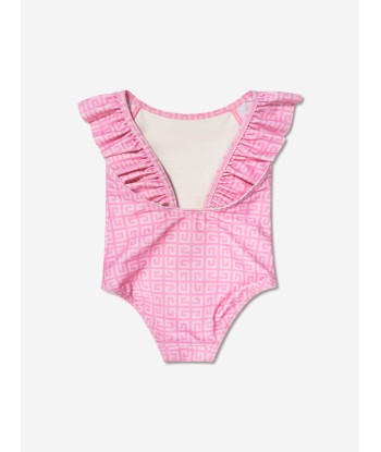 Givenchy Baby Girls 4G Logo Swimming Costume in Pink Découvrez la collection