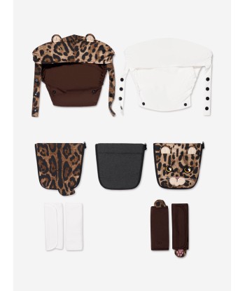 Dolce & Gabbana Baby Leopard Carrier in Brown Vous souhaitez 