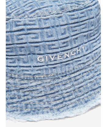 Givenchy Baby 4G Logo Bucket Hat in Blue Comment ça marche