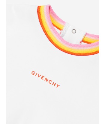 Givenchy Baby Girls Branded Dress in White 2023