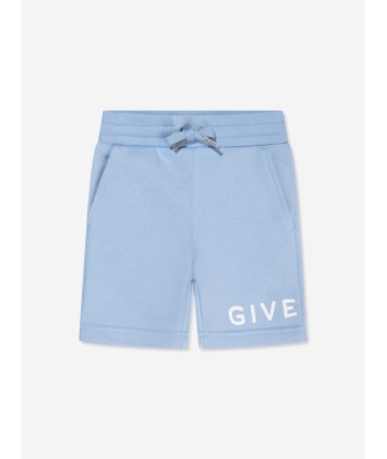 Givenchy Baby Boys Logo Bermuda Shorts in Blue l'achat 