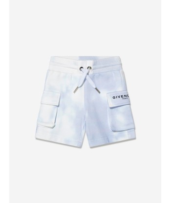 Givenchy Baby Boys Cargo Shorts in White Livraison rapide