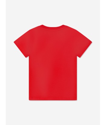 Givenchy Baby Boys Logo T-Shirt in Red paiement sécurisé