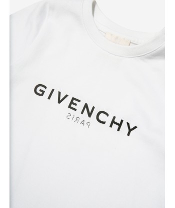 Givenchy Baby Boys Logo Print T-Shirt in White Comparez plus de prix