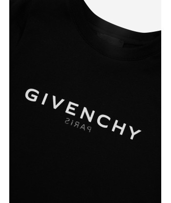 Givenchy Baby Boys Logo Print T-Shirt in Black Amélioration de cerveau avec