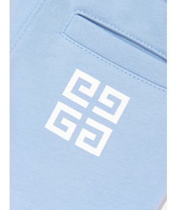 Givenchy Baby Boys Logo Bermuda Shorts in Blue l'achat 