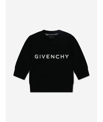 Givenchy Baby Boys Logo Sweatshirt in Black france