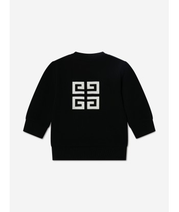 Givenchy Baby Boys Logo Sweatshirt in Black france