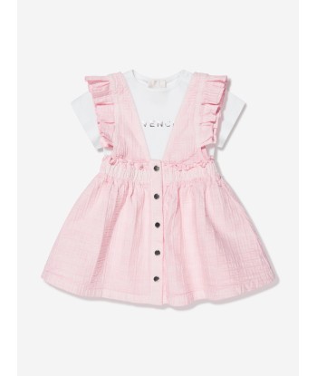 Givenchy Baby Girls T-Shirt And Dress Set in Pink pas cheres