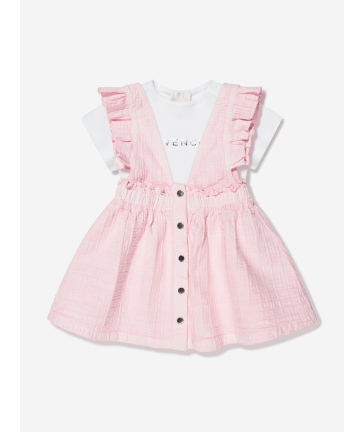 Givenchy Baby Girls T-Shirt And Dress Set in Pink pas cheres