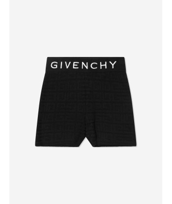 Givenchy Girls Logo Cycling Shorts in Black les ctes