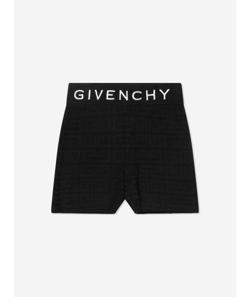 Givenchy Girls Logo Cycling Shorts in Black les ctes