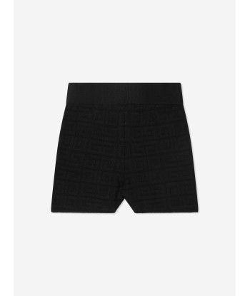 Givenchy Girls Logo Cycling Shorts in Black les ctes