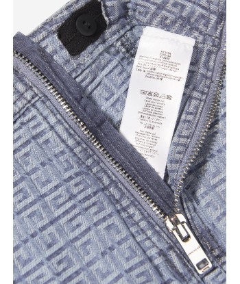 Givenchy Girls 4G Logo Denim Skort in Blue l'évolution des habitudes 