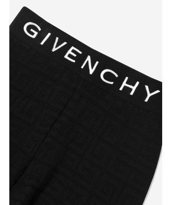 Givenchy Girls Logo Cycling Shorts in Black les ctes