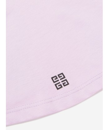 Givenchy Girls Logo Print T-Shirt in Lilac 50% de réduction en Octobre 2024