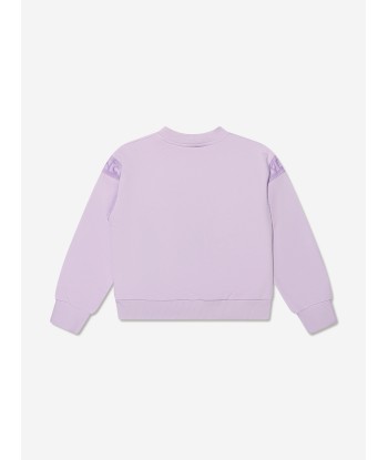 Givenchy Girls Logo Band Sweatshirt in Lilac Profitez des Offres !