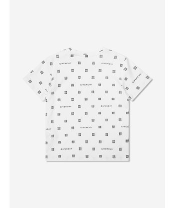 Givenchy Girls 4G Logo Print T-Shirt in White Le MVP de beaucoup