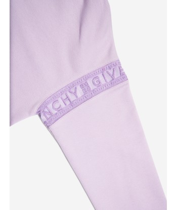 Givenchy Girls Logo Band Sweatshirt in Lilac Profitez des Offres !