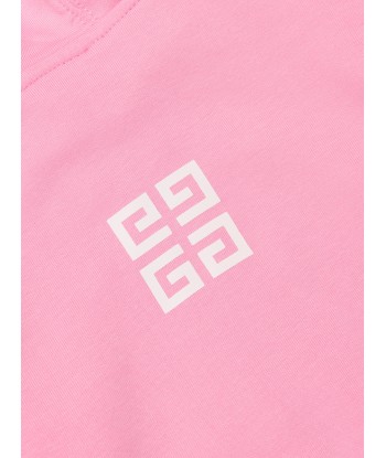 Givenchy Girls Logo Print Zip Up Hoodie in Pink Profitez des Offres !