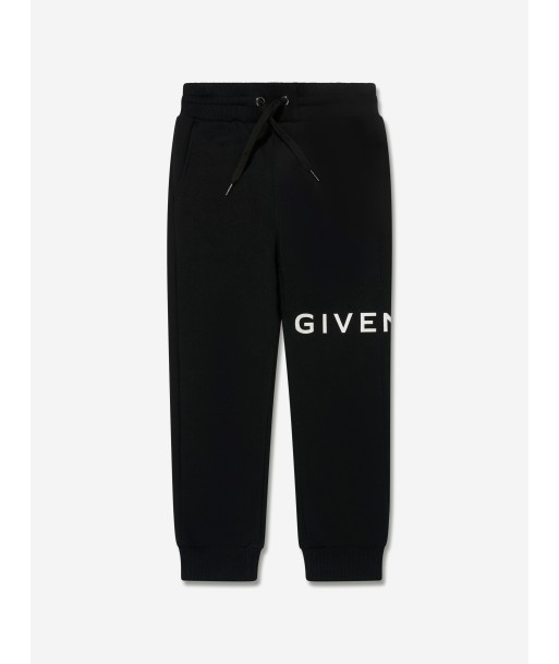 Givenchy Boys Logo Print Joggers in Black le concept de la Pate a emporter 