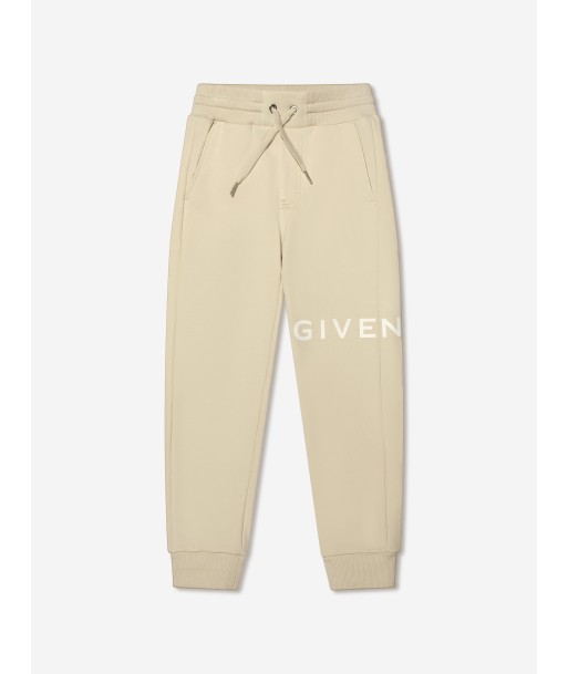 Givenchy Boys Logo Print Joggers in Cream store