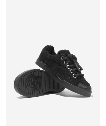 Dolce & Gabbana Kids Trainers in Black de technologie