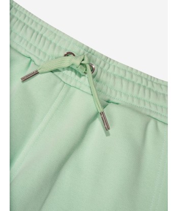 Givenchy Boys Logo Print Shorts in Green Economisez 