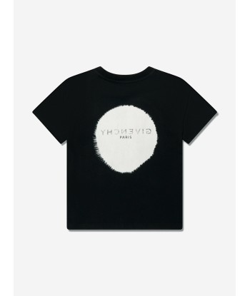 Givenchy Boys Logo Print T-Shirt in Black solde