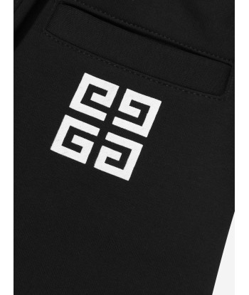 Givenchy Boys Logo Print Shorts in Black de votre