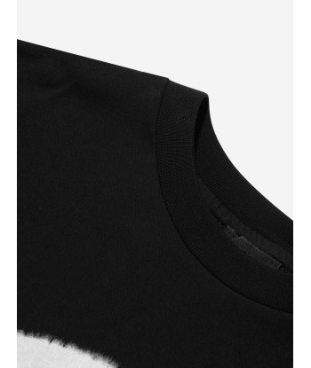 Givenchy Boys Logo Print T-Shirt in Black solde