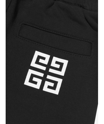 Givenchy Boys Logo Print Shorts in Black de votre