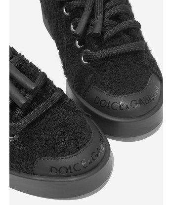 Dolce & Gabbana Kids Trainers in Black de technologie