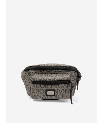 Dolce & Gabbana Kids Logo Belt Bag in Beige En savoir plus