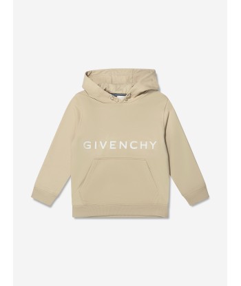 Givenchy Boys Logo Print Hoodie in Cream plus qu'un jeu 