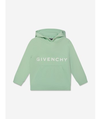 Givenchy Boys Logo Print Hoodie in Green 50-70% off 